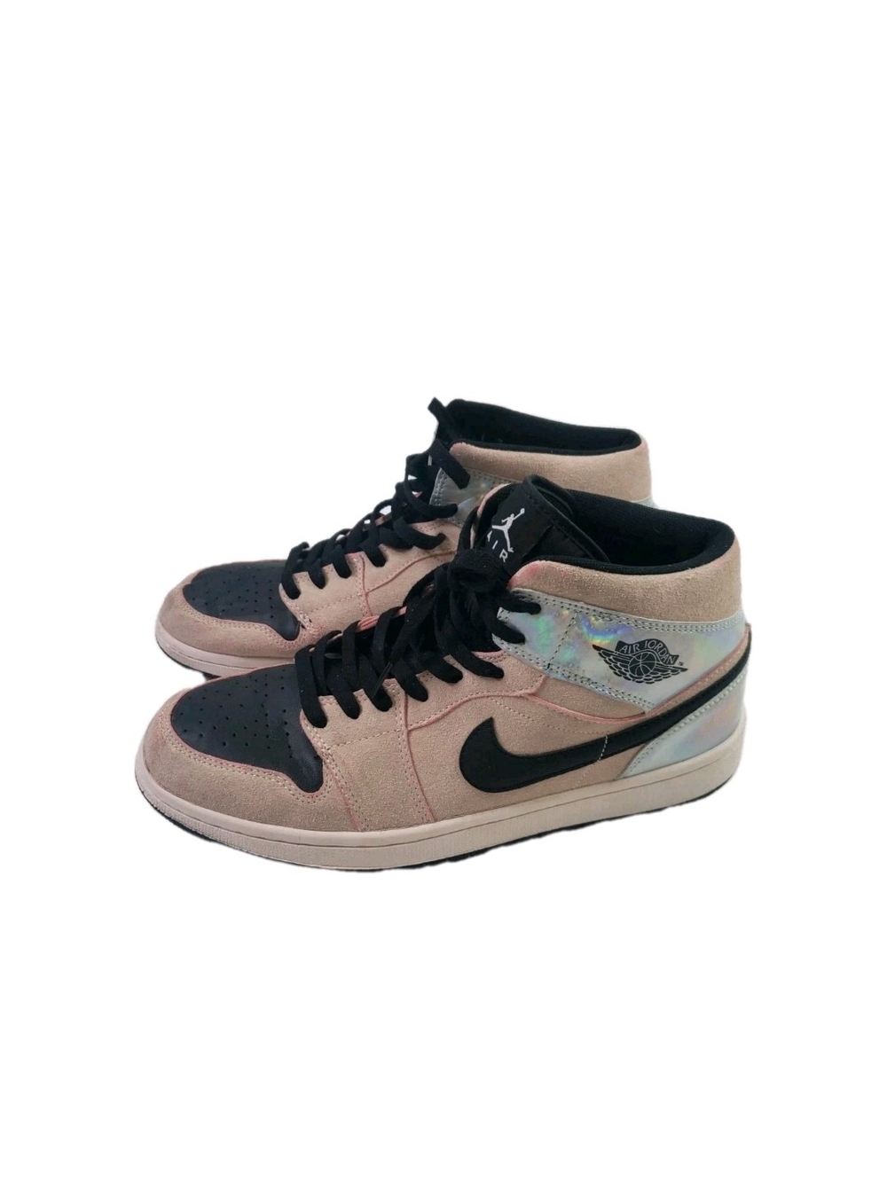 Jordan Mid-Top Women's Sneakers in Blush/Black Size 11